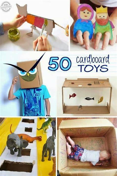 50 Genius Things to Do with Cardboard Boxes for Kids - raincitystudios.com