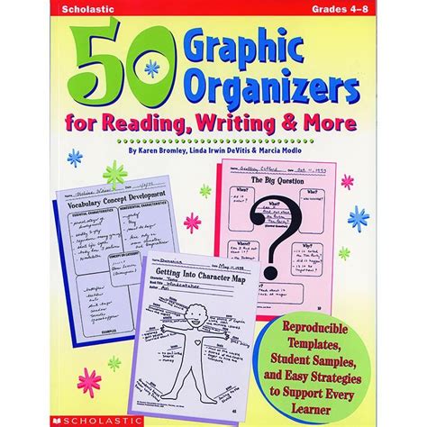 50 Graphic Organizers for Reading, Writing & More