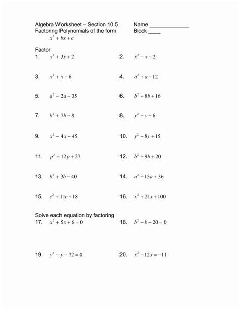50 Multiplying Polynomials Worksheet Answers Chessmuseum Template Library
