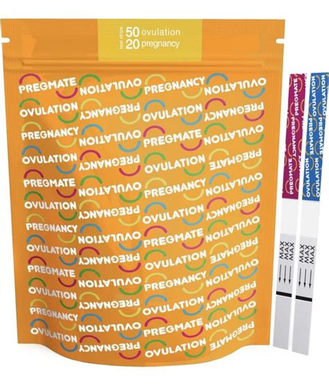 50 Ovulation + 20 Pregnancy Test Strips Predictor Kit - eBay