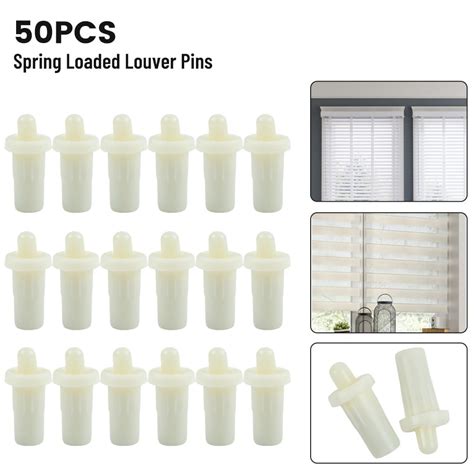 50 Pack Spring Loaded Replacement Pins For Plantation Shutter …