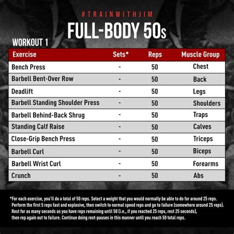 50 Reps for Size