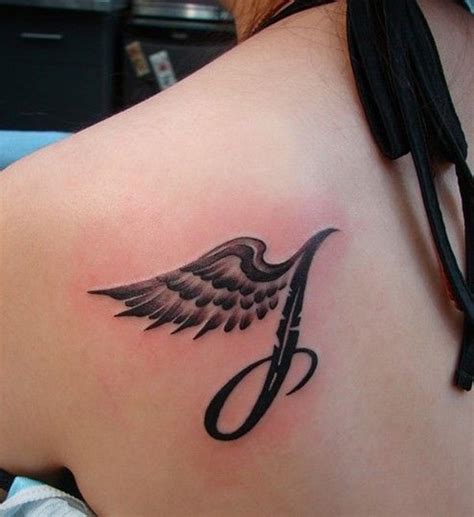 50 Small Angel Tattoos and Designs - AskIdeas.com