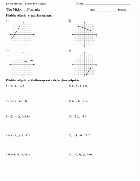 50 The Distance Formula Worksheet Answers