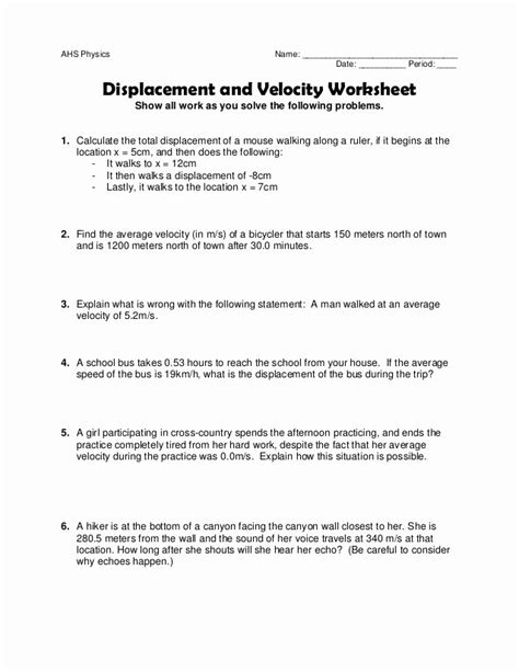50 Acceleration Worksheet With Answers Chessmuseum Template Acceleration Worksheet Answers - Acceleration Worksheet Answers