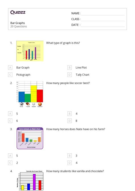 50 Bar Graphs Worksheets On Quizizz Free Amp Math Bar Graph Worksheets - Math Bar Graph Worksheets