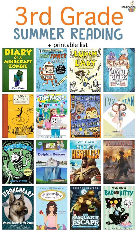 50 Best 3rd Grade Books For Summer Reading Summer Reading 3rd Grade - Summer Reading 3rd Grade
