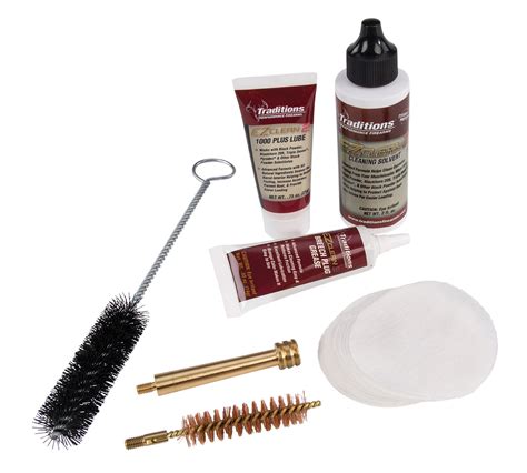 50 cal muzzleloader cleaning kit. For instance, you can clean a Thompson Center muzzleloader with a CVA cleaning kit and vice versa. The CVA kit contains all of the essential supplies necessary for cleaning and maintaining your muzzleloader: 100 cleaning patches, 4 ounces of cleaning solvent, 2 ounces of spray oil, 2 ounces of breech plug lube, .45 and .50 caliber cleaning jags ... 