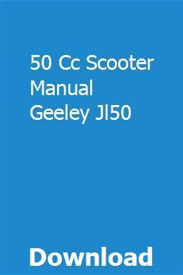 50 cc scooter manual geeley jl50. - Suzuki ltz 400 manual free download.