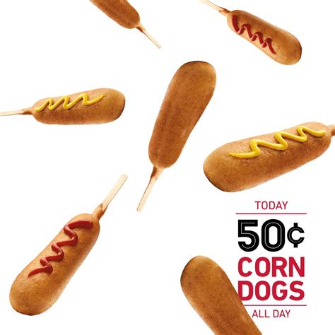 50 cent corn dogs sonic. Since when is Sonic corn dog day 99 cents and not 50 cents? - [img]https://i.imgur.com/LhZhOyd.jpeg width=400[/img] Who do I need to meet ... 