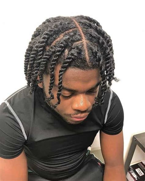 50 Coolest Two Strand Twist Men Hairstyle Ideas Mens Twist Styles - Mens Twist Styles