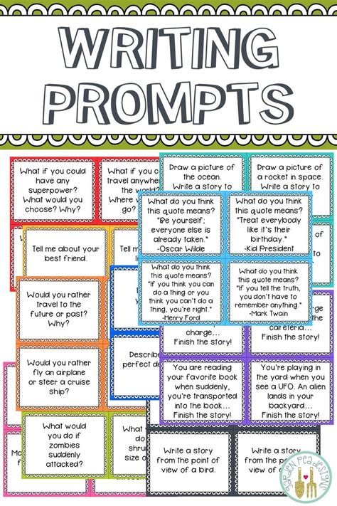 50 Creative Writing Prompts For 4th Graders An Writing Prompt For 4th Graders - Writing Prompt For 4th Graders
