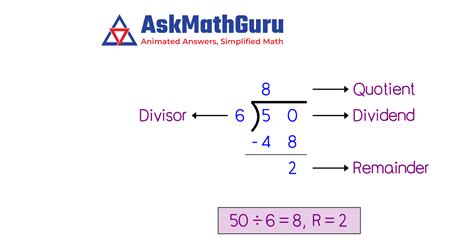 50 Divided By 6