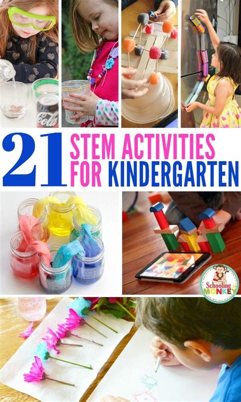 50 Engaging Stem Activities For Kindergarten That Steamsational Kindergarten Challenge - Kindergarten Challenge