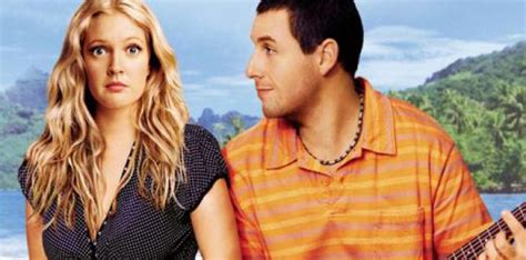 In the movie 50 First Dates, Adam Sandler meets Drew Barrymore and