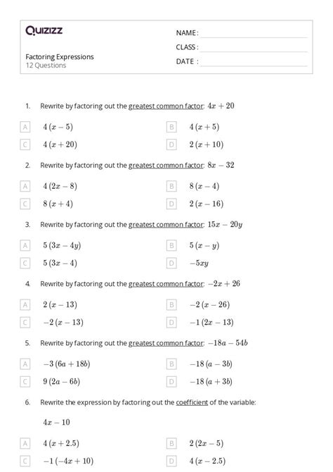 50 Grade 8 Worksheets On Quizizz Free Amp Grade 8 Worksheets - Grade 8 Worksheets