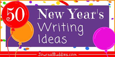 50 Great New Year Writing Prompts Journalbuddies Com New Years Writing Prompts - New Years Writing Prompts