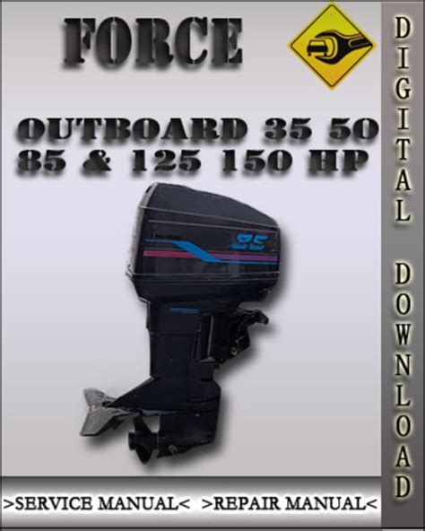 50 hp force outboard motor manual. - 1992 gmc rally van vandura service manual.