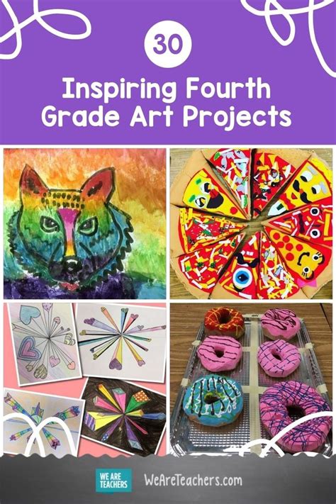50 Inspiring Fourth Grade Art Projects For Creative Art Lessons For 4th Grade - Art Lessons For 4th Grade