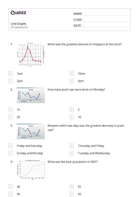 50 Line Graphs Worksheets On Quizizz Free Amp Making Line Graphs Worksheet - Making Line Graphs Worksheet