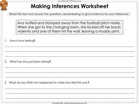 50 Making Inferences In Nonfiction Worksheets For 5th Inference Worksheet 5th Grade - Inference Worksheet 5th Grade