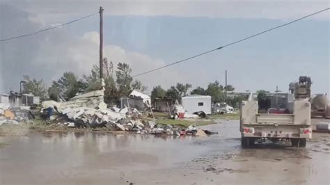 50 million under severe storm threat Friday as one Texas town digs out after a deadly tornado