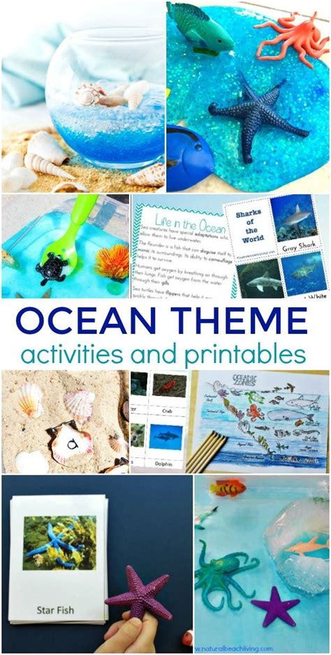 50 Ocean Themed Activities For Preschoolers Teaching Littles Ocean Worksheets Preschool - Ocean Worksheets Preschool