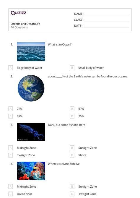 50 Oceans Worksheets On Quizizz Free Amp Printable 7th Grade Oceans Worksheet - 7th Grade Oceans Worksheet