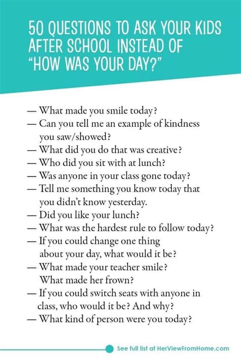 50 Questions To Ask Elementary Kids To Check 4th Grade Questions To Ask - 4th Grade Questions To Ask