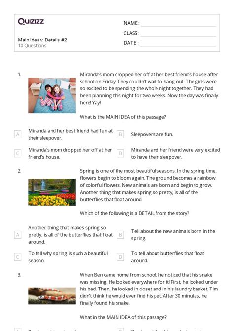 50 Relevant Details Worksheets On Quizizz Free Amp Relevant And Irrelevant Details Worksheet - Relevant And Irrelevant Details Worksheet
