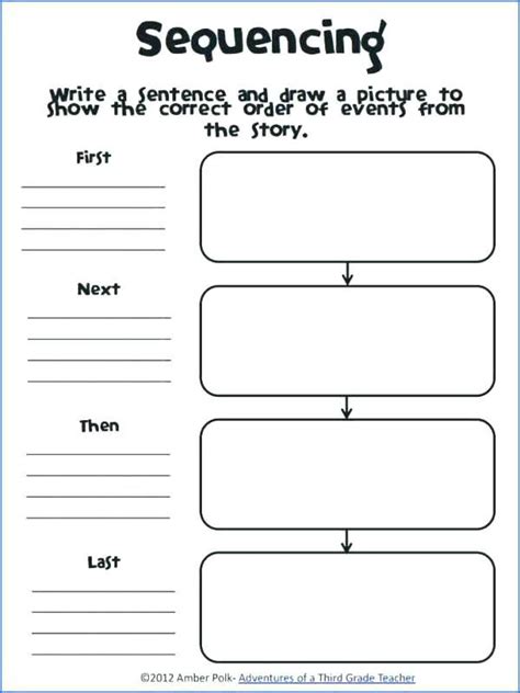 50 Sequencing Events In Nonfiction Worksheets For 1st Sequence Worksheet Grade 1 - Sequence Worksheet Grade 1