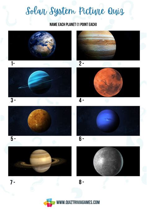 50 Solar System Quiz Questions And Answers Quiz Questions On Solar System With Answers - Questions On Solar System With Answers