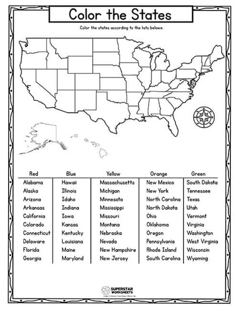 50 States Worksheets Research And Learn The 50 State Research Worksheet - State Research Worksheet