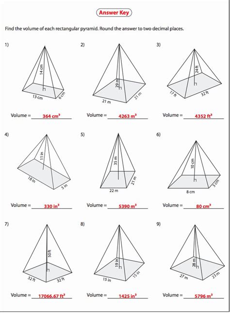 50 Surface Area Of Pyramid Worksheet Surface Area Of A Pyramid Worksheet - Surface Area Of A Pyramid Worksheet