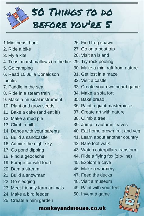 50 Things To Do Before You Re 11 3 4 An Outdoor Ad