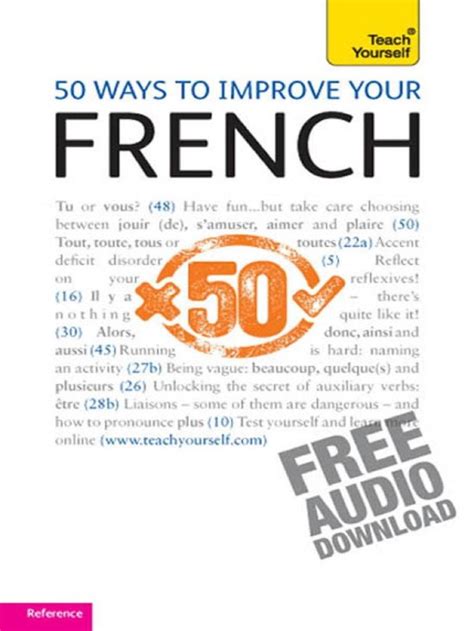 50 ways to improve your french a teach yourself guide. - 1997 ap statistics exam multiple choice answers.
