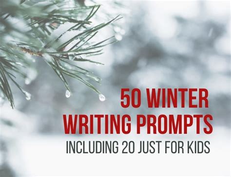 50 Winter Writing Prompts Including 20 Just For Winter Writing Prompts Elementary - Winter Writing Prompts Elementary