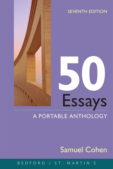 Read 50 Essays A Portable Anthology Pdf Book 