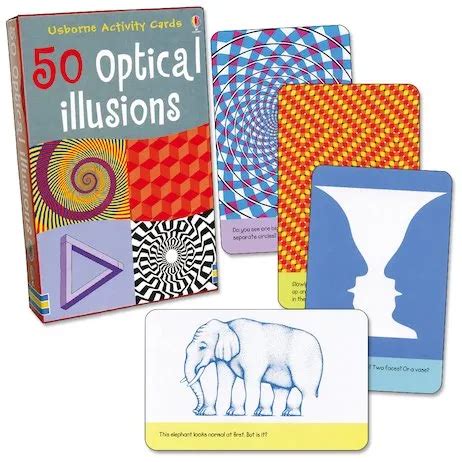 Read 50 Optical Illusions Usborne Activity Cards 