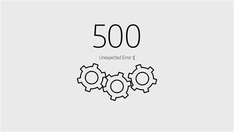500 Error Page HTML Templates