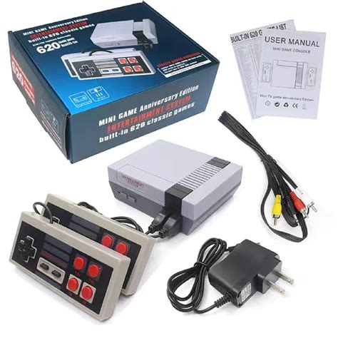 500 Games in 1 Classic Mini Game Console For NES Retro TV AV Gamepads