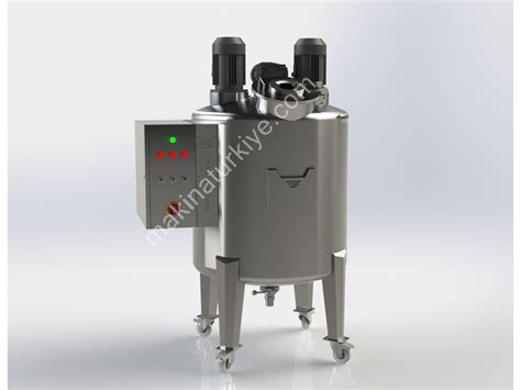 500 Litre Karışım ve Kırma Tankı Çikolata Mikseri.