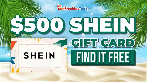 500 Shein Gift Card