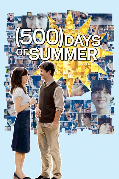 A romance between two young office employees is charted across its roller-coaster duration in this tale of love and heartbreak. Comedy 2009 1 hr 35 min. 85%. U/A 13+. Starring Joseph Gordon-Levitt, Zooey Deschanel, Geoffrey Arend. Director Marc Webb.. 