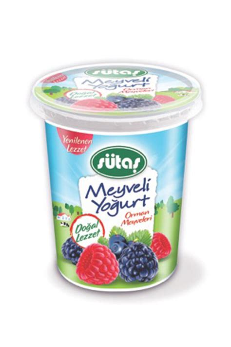 500 gr meyveli yoğurt kaç kalori