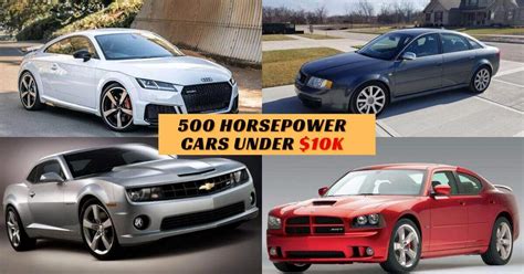 500 hp cars under dollar40k. See full list on hotcars.com 