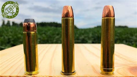 500 magnum vs 45-70. The .450 Marlin is a modernized, high pressure .45-70. It generates about twice the muzzle energy of the original .45-70 load (1500-2000ft/lbs vs. 3-3500 ft/lbs.). The .500 s&w generates 2-3000 ft/lbs of energy, so between the two. Its also a handgun caliber though, optimized for a rifle, you might be able to get a little more out of it. 