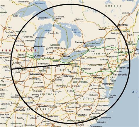Here are more cities based on a flight circle radius of 500 miles. The driving distance may be different from the straight line flight distance. 511 miles: Haysville, KS. 507 miles: Wichita, KS. 498 miles: La Vista, NE. 497 miles: Papillion, NE. 486 miles: Helena, MT..