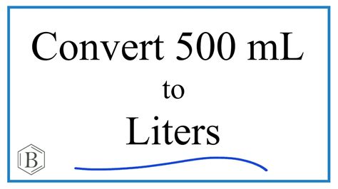 500 ml to l. Things To Know About 500 ml to l. 