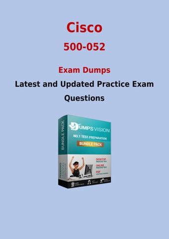 500-052 PDF Testsoftware